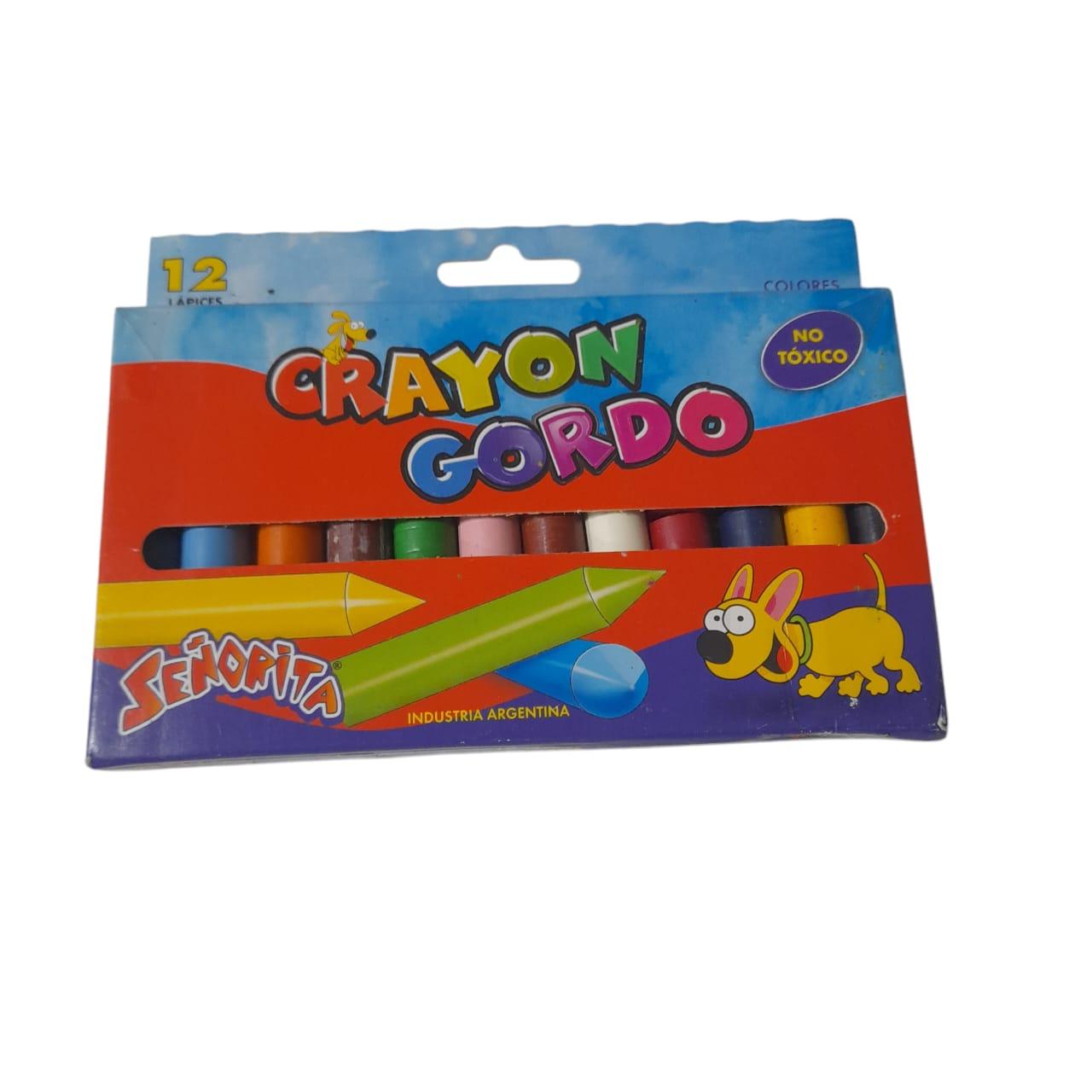 CRAYONES GRUESOS X 12 UNIDADES SIMBALL