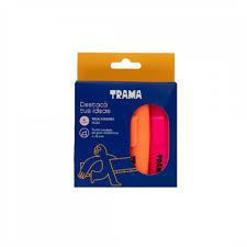 RESALTADORES FLUO X 4 UNIDADES TRAMA 