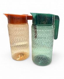 JARRA PLASTICA LABRADA CON TAPA 1.5LTS